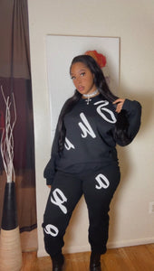 Looking For A Sign SHIAGO Sweatsuit w Crew Neck