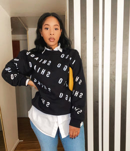 All Over SHIAGO Crewneck Sweater