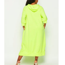 Load image into Gallery viewer, Sweatshirt Dress - Neon