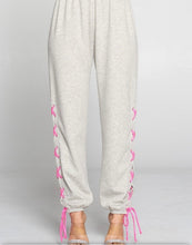 Load image into Gallery viewer, Leave A Trace Of Pink Sweat Pants