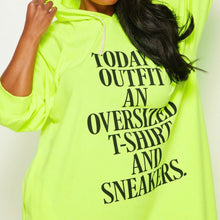 Load image into Gallery viewer, Sweatshirt Dress - Neon