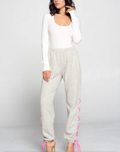 Load image into Gallery viewer, Leave A Trace Of Pink Sweat Pants