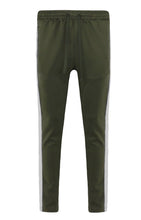 Load image into Gallery viewer, Striped Track Pants - Olive