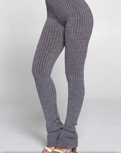 Talk Of The Day Leggings - Heather Gray