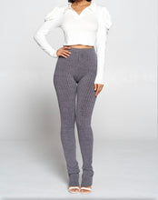 Load image into Gallery viewer, Talk Of The Day Leggings - Heather Gray